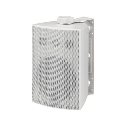 Monacor ESP-230/WS, PA hangsugárzók időjárásálló fehér műanyag házzal, elöl alumínium ráccsal