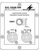 Monacor EUL-2SUB/SW, 100V-os szubbasszussugárzó