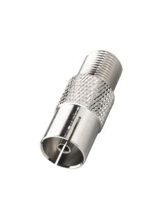   Monacor FCH-27, F-csatlakozó aljzat/lengő antenna aljzat átalakító