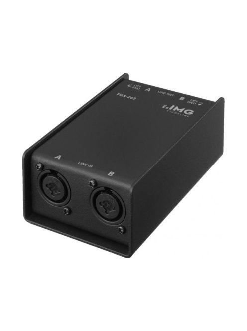 IMG Stageline FGA-202, professzionális 2-csatornás vonaltranszformátor
