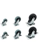 Monacor GCB-50B, kerekek, önbeálló/fix