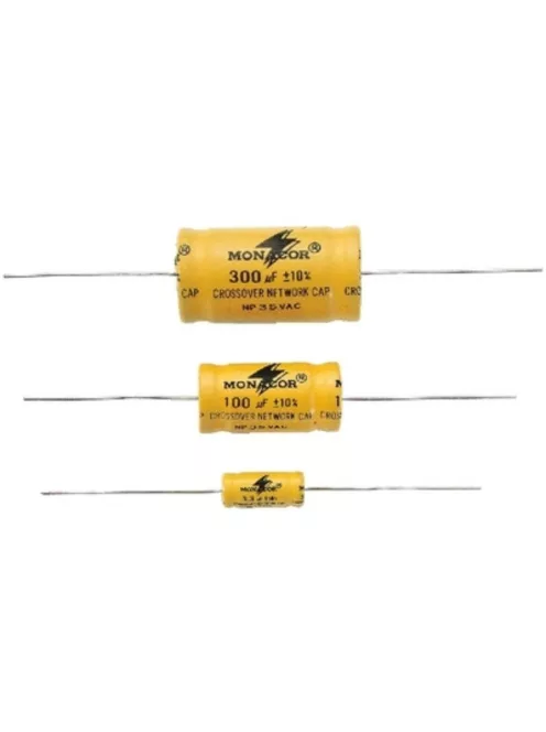 Monacor LSC-150NP, bipoláris Elektrolit Kondenzátor 15uF 35VAC