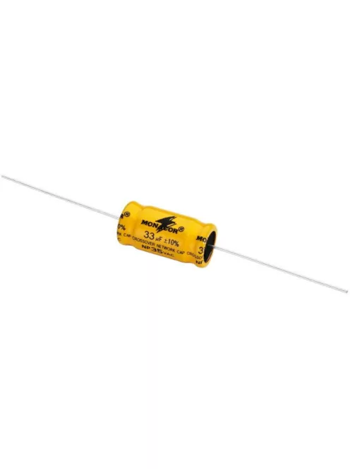 Monacor LSC-330NP, bipoláris Elektrolit Kondenzátor 33uF 35VAC