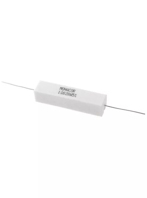 Monacor LSR-10/20, cementált Teljesítményellenállások, 20W