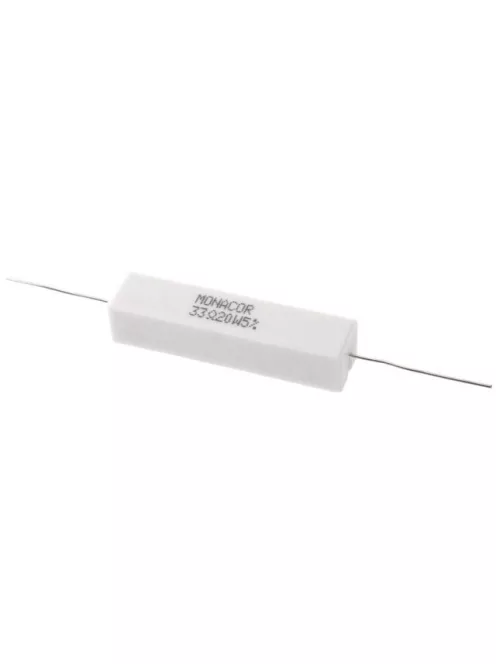 Monacor LSR-330/20, cementált Teljesítményellenállások, 20W
