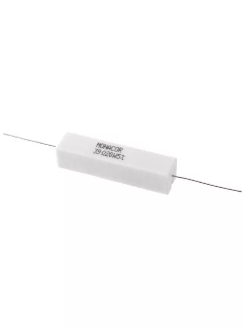 Monacor LSR-390/20, cementált Teljesítményellenállások, 20W