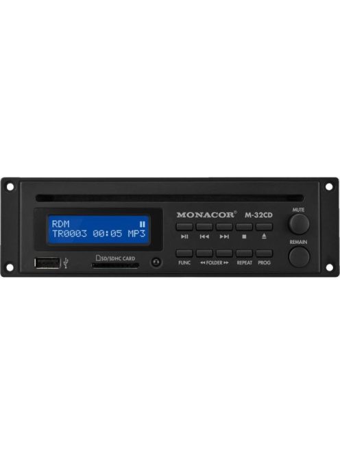 Monacor M-32CD, CD-lejátszók, modulok