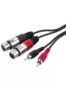 Monacor MCA-127J, audió átalakító kábel
