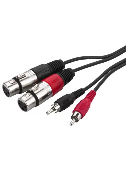 Monacor MCA-127J, audió átalakító kábel