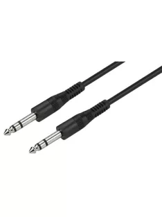 Monacor MCC-124/SW, 6,3mm sztereo (szimmetrikus) jack kábel