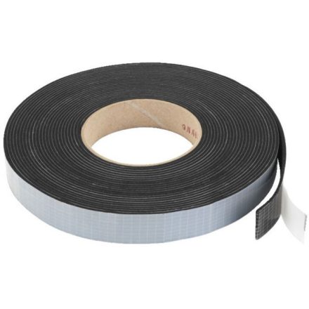 Monacor MDM-30 self-adhesive foamed rubber sealing tape, 1 m
