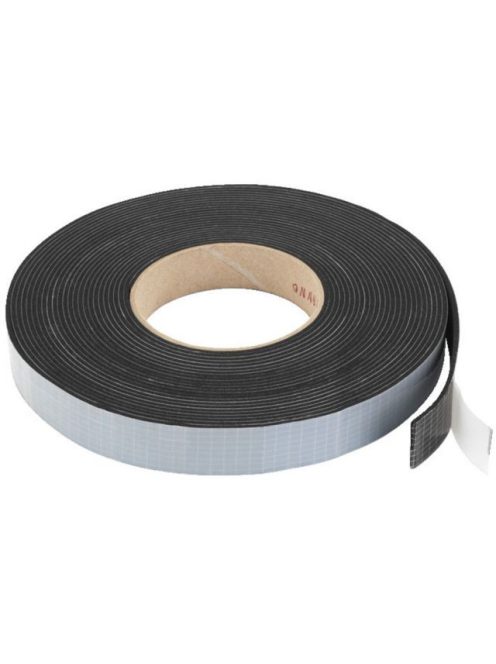 Monacor MDM-30 self-adhesive foamed rubber sealing tape, 1 m