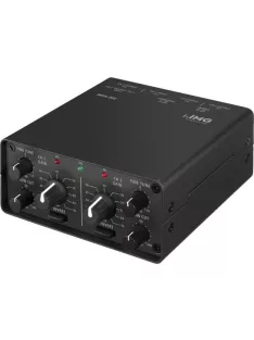   IMG Stageline MPA-202, 2-csatornás, kiszajú mikrofon előerősítő