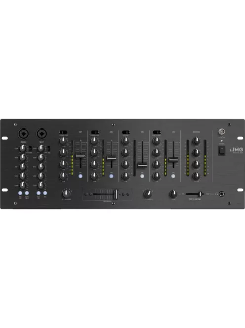 IMG Stageline MPX-44/SW, 6-csatornás sztereó DJ és audió keverő