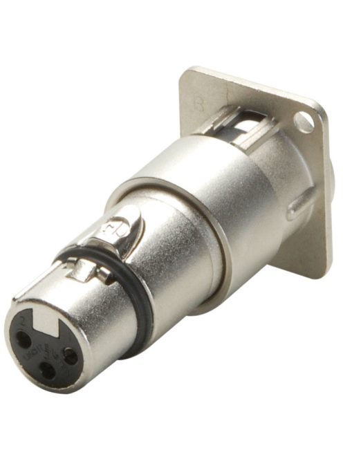 Neutrik NA-3MDF, XLR beépíthetőcsatlakozó, 3 pólusú
