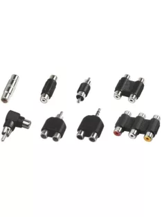 Monacor NTA-105, Átalakítók, jack/RCA