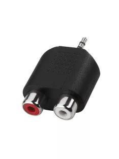 Monacor NTA-106, RCA - 2,5mm jack adapter