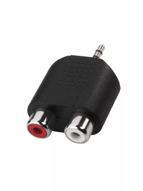 Monacor NTA-106, RCA - 2,5mm jack adapter