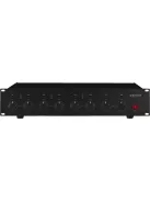 Monacor PA-1850D, 8 csatornás D osztályú erősítő, 100V