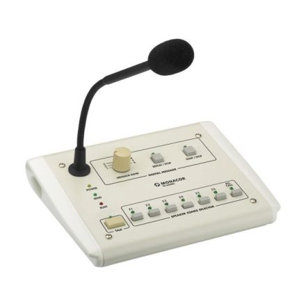Monacor PA-6000RC, PA zónaválasztós asztali mikrofon