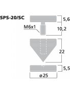Monacor SPS-20/SC, spike set
