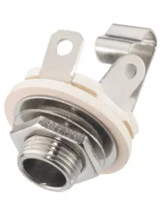 Monacor T-211, monó 6,3mm Beépíthető Jack Aljzatok