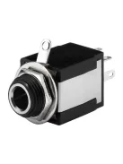 Monacor T-637SI, Sztereó 6,3mm Beépíthető Jack Aljzatok
