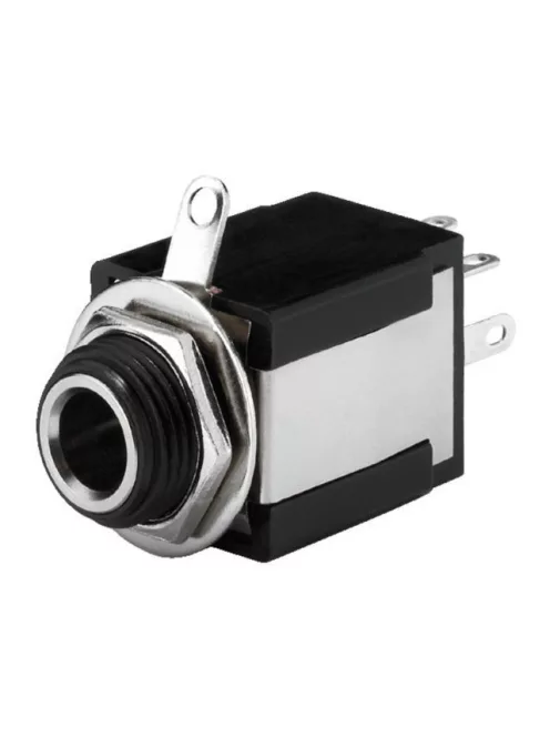 Monacor T-637SI, Sztereó 6,3mm Beépíthető Jack Aljzatok