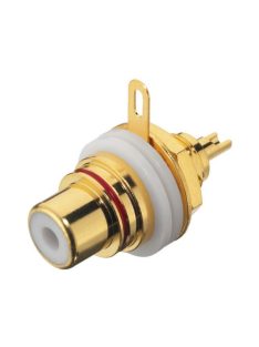 Monacor T-710GI, beépíthető RCA aljzat pár