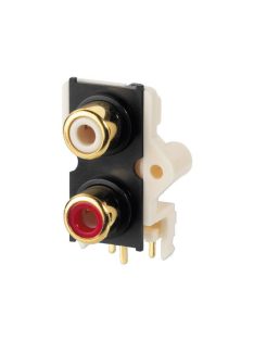 Monacor T-720G, NYÁK-ba ültethető RCA aljzatok