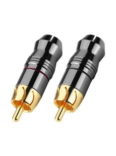 Monacor T-723G, High-End RCA Dugópár