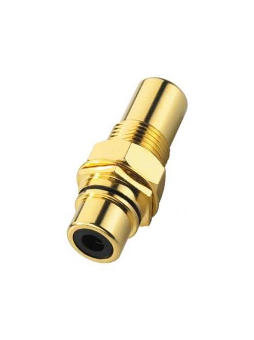 Monacor T-730G/SW, beépíthető RCA átvezető aljzatok