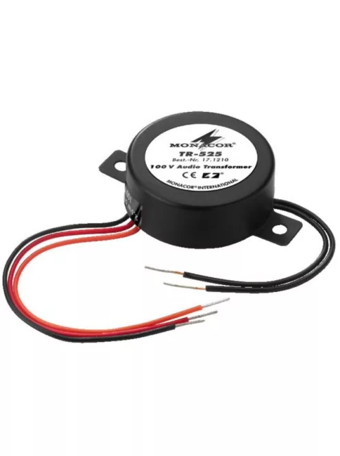 Monacor TR-525, 100V-os toroid audió transzformátor
