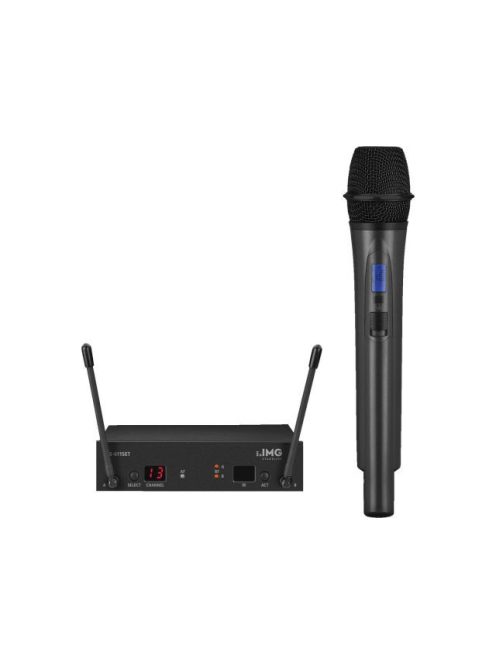 IMG Stageline TXS-611SET, multifrekvenciás kéziadós mikrofon szett, diversity