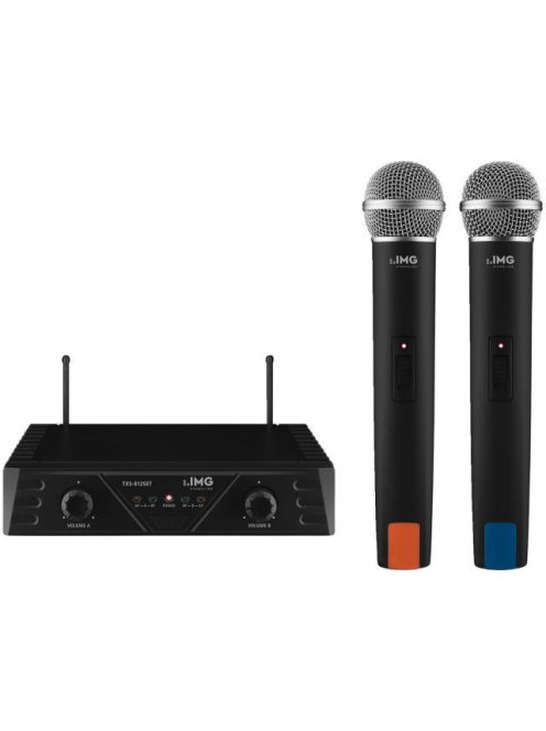 IMG Stageline TXS-812SET, 2 csatornás non-diversity 2 kéziadós mikrofon szett