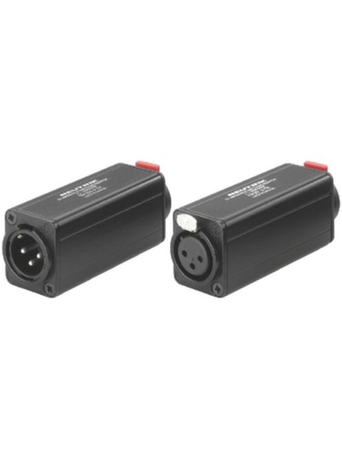 Neutrik NA2MJTX átalakító 3 pólusú XLR papa-jack aljzat, illesztő trafóval, 1:1/200 Ohm