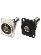 Neutrik NBB75DFI Bulkhead BNC beépíthető, szigetelt átvezető, D házzal