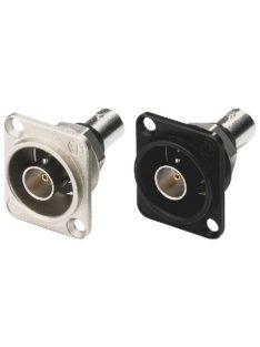   Neutrik NBB75DFI Bulkhead BNC beépíthető, szigetelt átvezető, D házzal