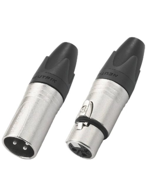 Neutrik NC3MXX 3 pólusú XLR dugó egyenes, lengő