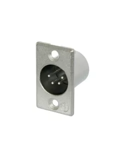   Neutrik NC4MP 4 pólusú XLR dugó ezüstözött érintkező,