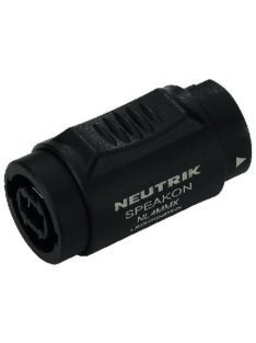   Neutrik NL4MMX 4 pólusú hangfalcsatlakozó kábelek toldásához