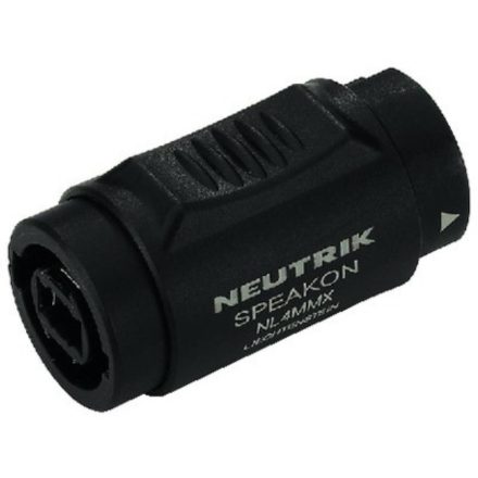 Neutrik NL4MMX 4 pólusú hangfalcsatlakozó kábelek toldásához