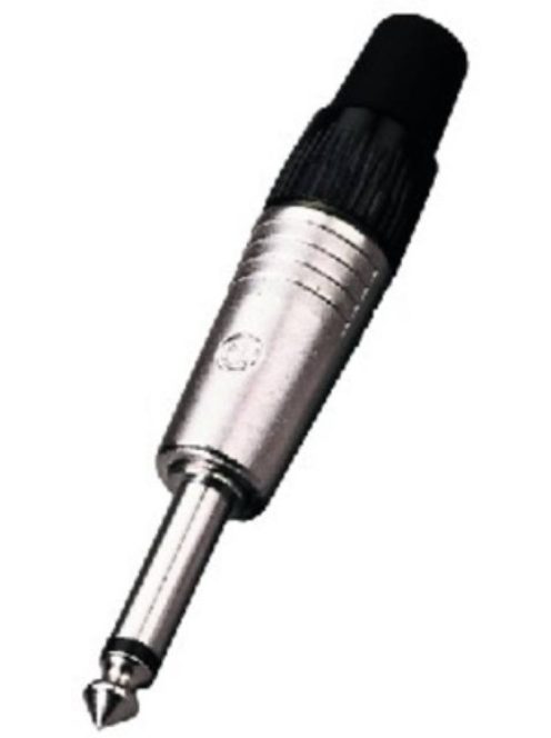 Neutrik NP2C 6,3-as monó jack dugó fényes házzal