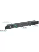 Neutrik NZPFBP előlap panel fúratlan takaró lemez