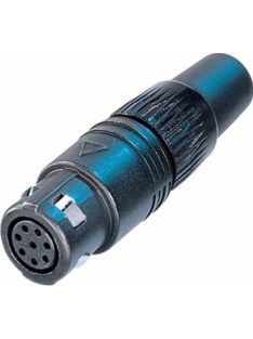   Neutrik OSC8F Neutricon gyárilag szerelt lengő mama, 8 forrasztható érintkezővel, fekete