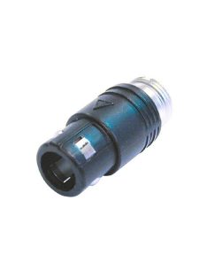   Neutrik SC81 Neutricon lengő egyenes fekete ház, 90 fokba rendezett illesztő csapokkal