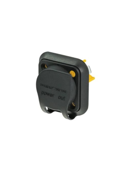 Neutrik SCNAC-FPX porvédő sapka – a beépíthető powerCON TRUE1 mama aljzathoz