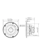 NE149W-08 5-1/4" Woofer