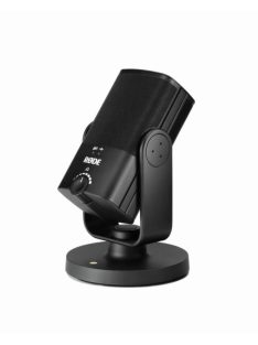   Rode NT-USB Mini kompakt USB mikrofon Kompakt kondenzátor stúdió, podcast és gamer/streamer mikrofon USB csatlakozóval és asztali állvánnyal