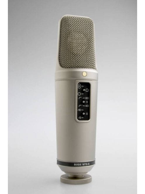 RODE NT2-A Kondenzátor stúdiómikrofon csomag, karakterisztika váltóval, mélyvágással és csillapítással